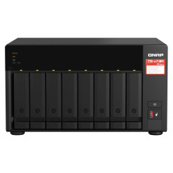 Serveur NAS 8 baies – 8 Go de RAM DDR4 QNAP