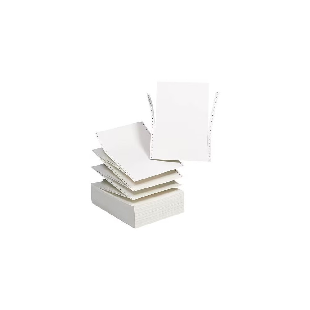 Papier Listing blanc 1 exemplaire 240x11 - carton de 2000