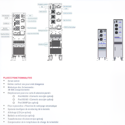 Onduleur APS - 20000 VA - 20 KVA Triphasé APS X20