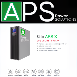 Onduleur APS - 20000 VA - 20 KVA Triphasé APS X20
