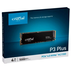 Disque dur interne SSD 4 To 3D NAND M.2 2280 NVMe – PCIe 4.0 x4