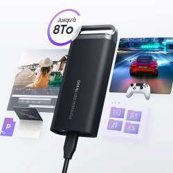 Disque dur externe SSD samsung portable T5 EVO 8 Tera