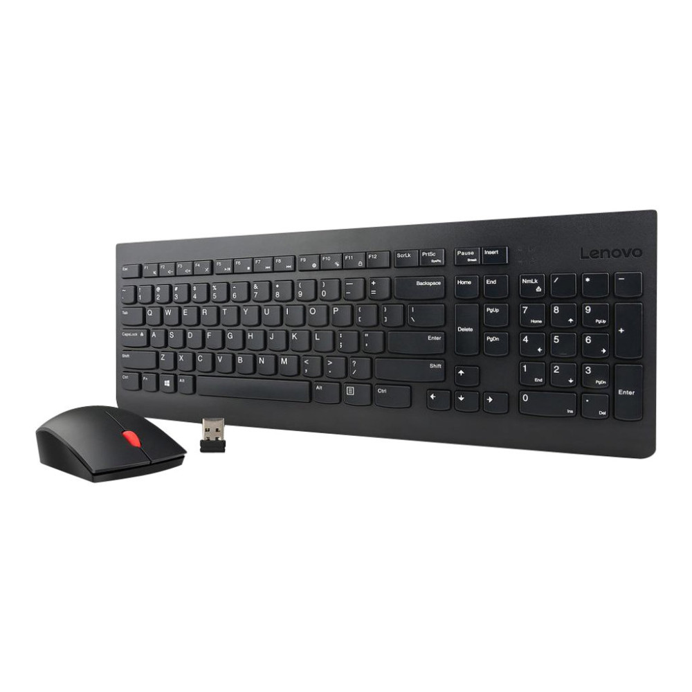 Kit Clavier et souris sans Fil Lenovo Essential Gen2