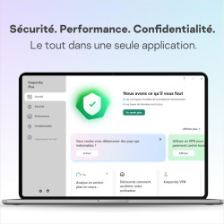Kaspersky Plus 2024 - (10 Postes - 2 Ans)